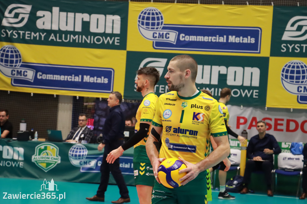 Aluron CMC Warta Zawiercie pokonała Indykpol AZS Olsztyn 3:2.