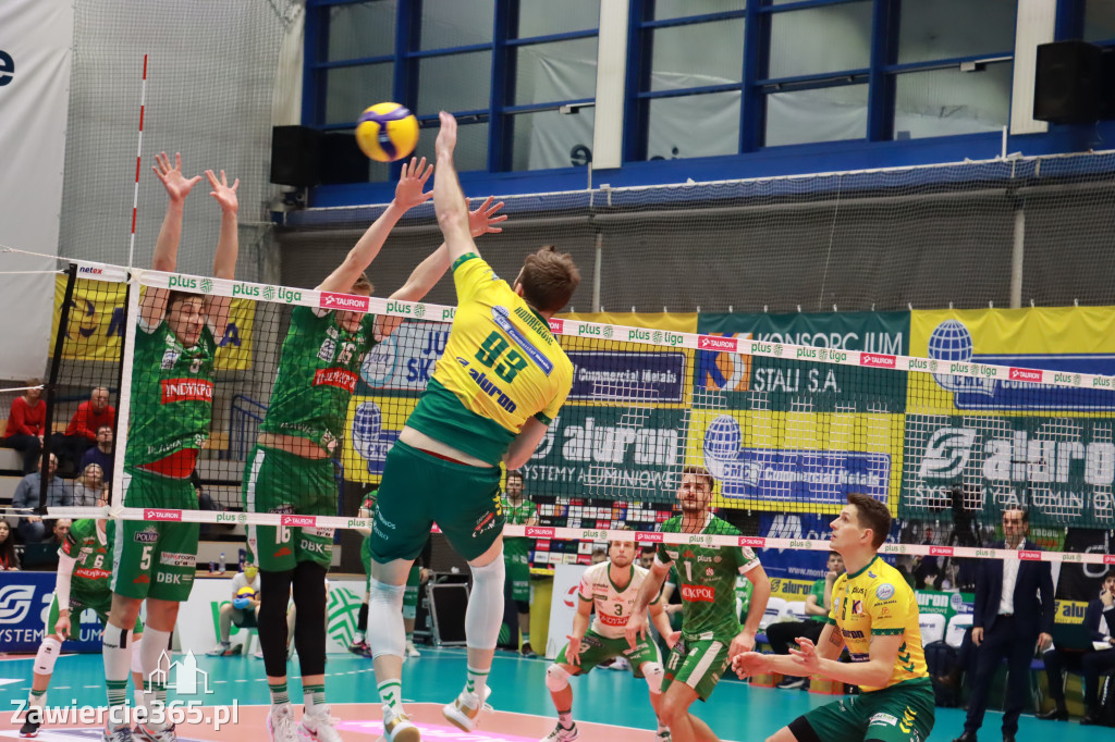 Aluron CMC Warta Zawiercie pokonała Indykpol AZS Olsztyn 3:2.