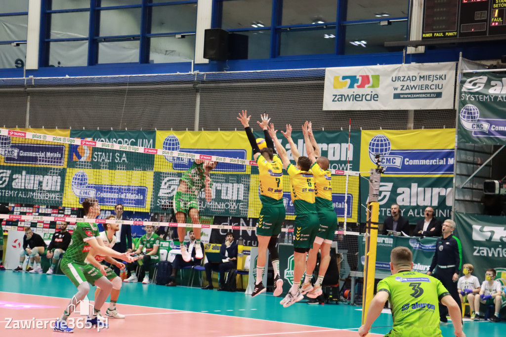 Aluron CMC Warta Zawiercie pokonała Indykpol AZS Olsztyn 3:2.