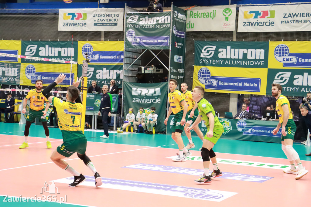 Aluron CMC Warta Zawiercie pokonała Indykpol AZS Olsztyn 3:2.