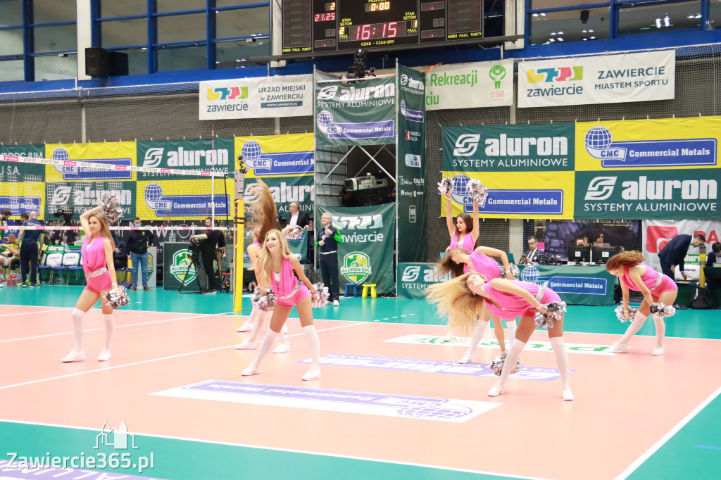 Aluron CMC Warta Zawiercie pokonała Indykpol AZS Olsztyn 3:2.