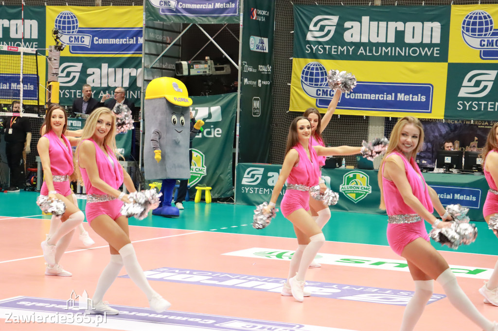 Aluron CMC Warta Zawiercie pokonała Indykpol AZS Olsztyn 3:2.
