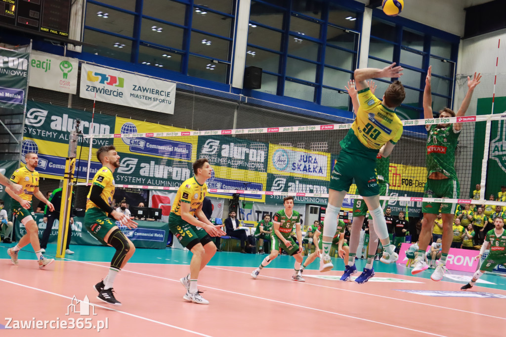 Aluron CMC Warta Zawiercie pokonała Indykpol AZS Olsztyn 3:2.