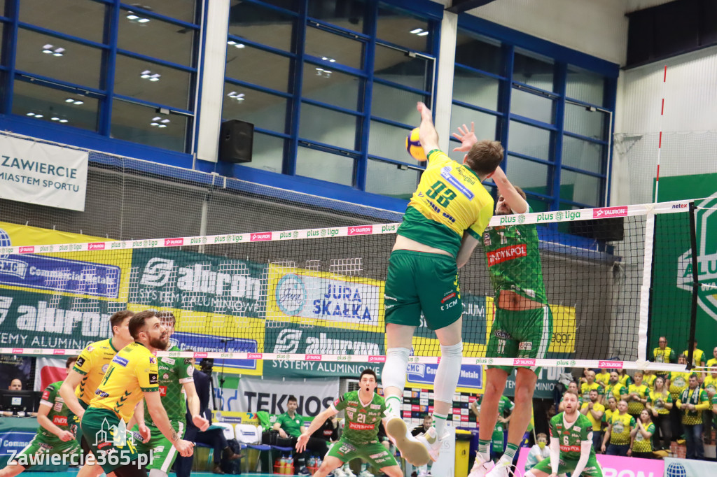 Aluron CMC Warta Zawiercie pokonała Indykpol AZS Olsztyn 3:2.
