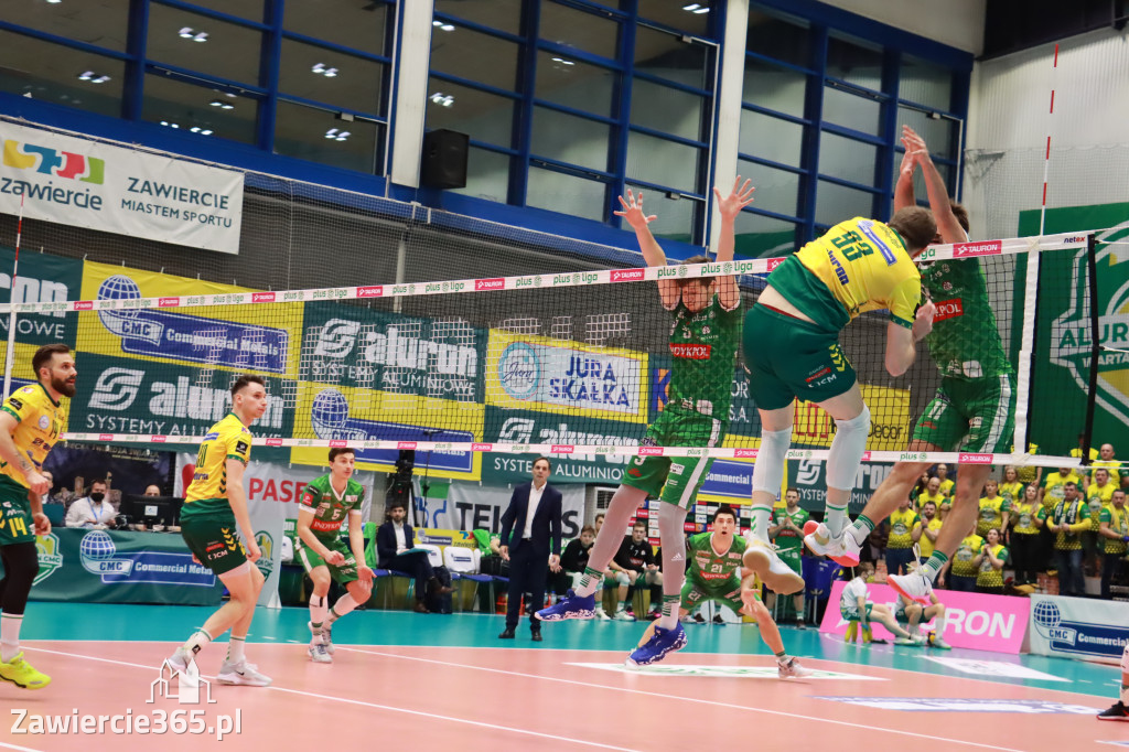 Aluron CMC Warta Zawiercie pokonała Indykpol AZS Olsztyn 3:2.