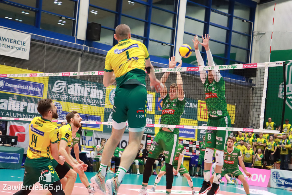 Aluron CMC Warta Zawiercie pokonała Indykpol AZS Olsztyn 3:2.