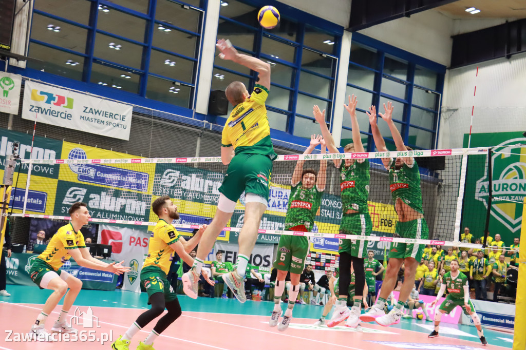 Aluron CMC Warta Zawiercie pokonała Indykpol AZS Olsztyn 3:2.