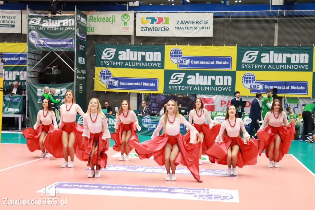 Aluron CMC Warta Zawiercie pokonała Indykpol AZS Olsztyn 3:2.