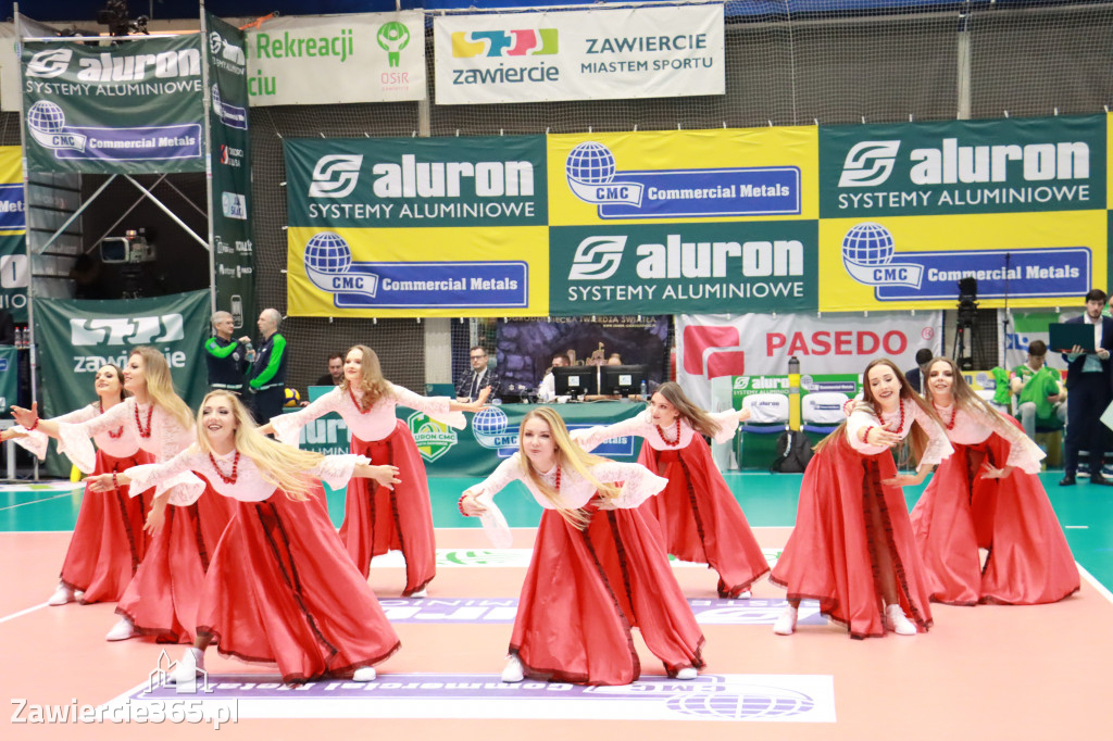 Aluron CMC Warta Zawiercie pokonała Indykpol AZS Olsztyn 3:2.
