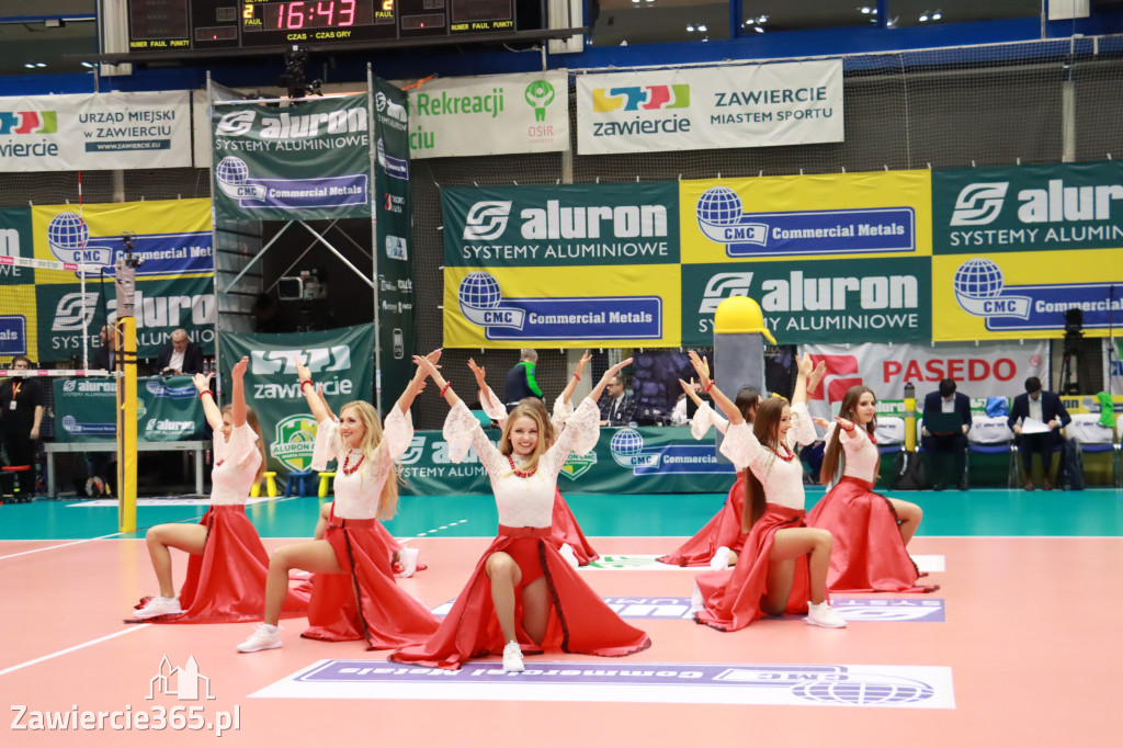 Aluron CMC Warta Zawiercie pokonała Indykpol AZS Olsztyn 3:2.