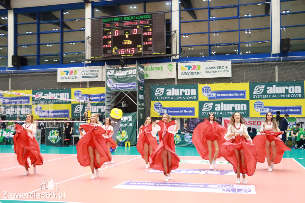 Aluron CMC Warta Zawiercie pokonała Indykpol AZS Olsztyn 3:2.