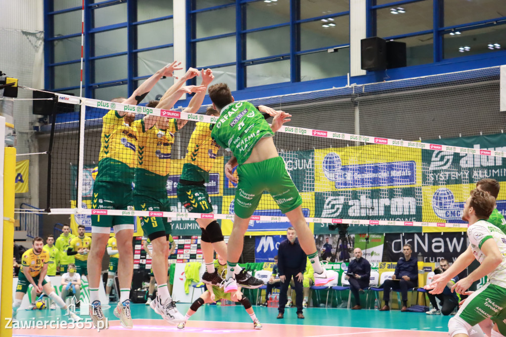 Aluron CMC Warta Zawiercie pokonała Indykpol AZS Olsztyn 3:2.
