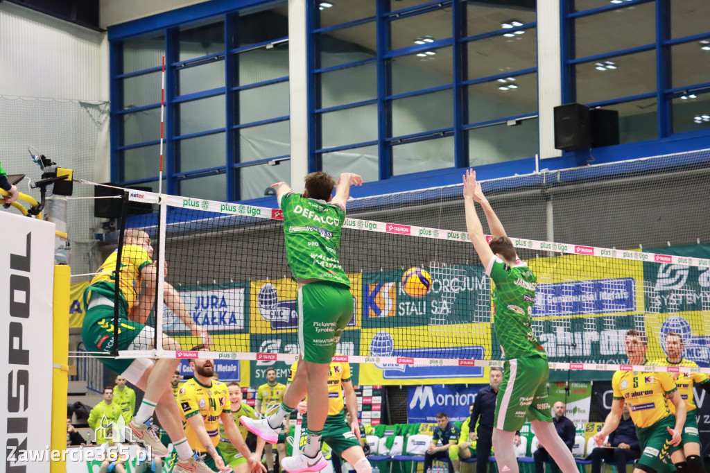 Aluron CMC Warta Zawiercie pokonała Indykpol AZS Olsztyn 3:2.