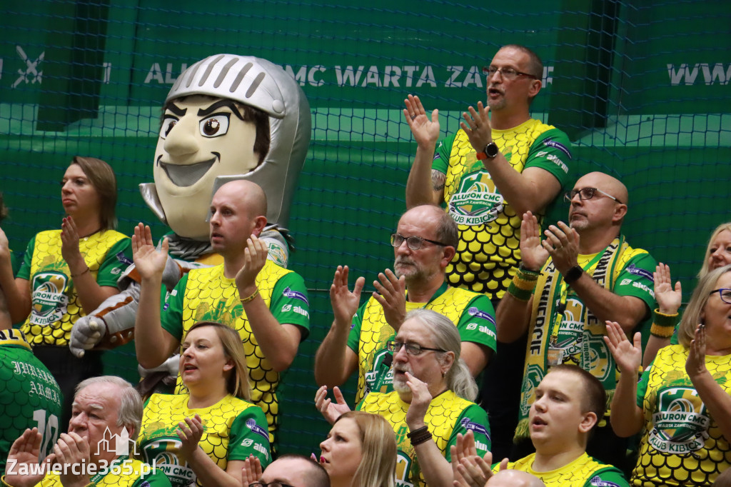 Aluron CMC Warta Zawiercie pokonała Indykpol AZS Olsztyn 3:2.