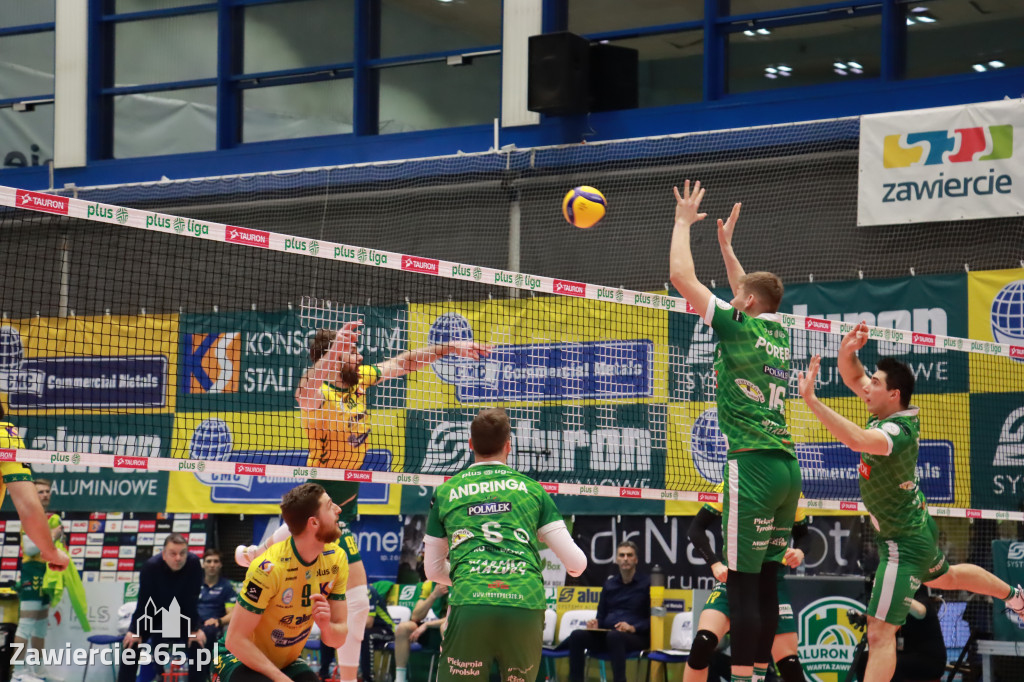 Aluron CMC Warta Zawiercie pokonała Indykpol AZS Olsztyn 3:2.