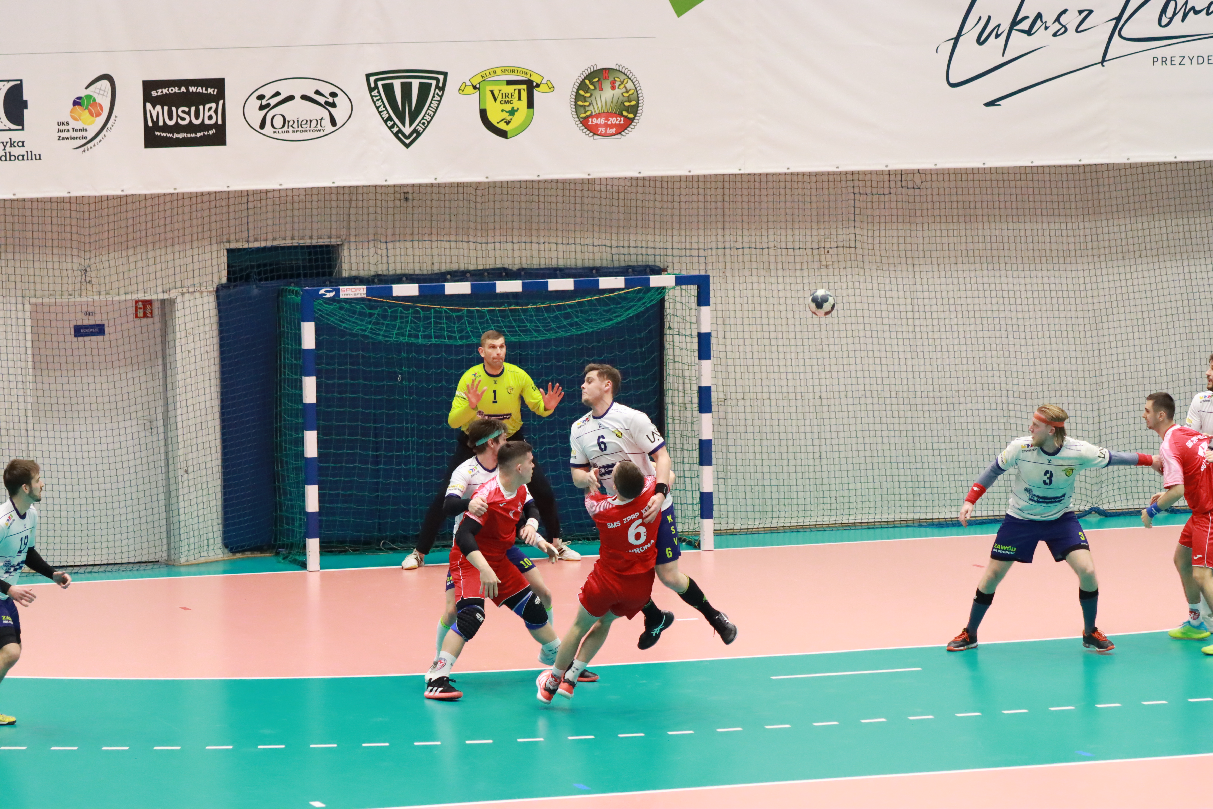 KS Viret CMC Zawiercie 38:26 SMS ZPRP II Kielce