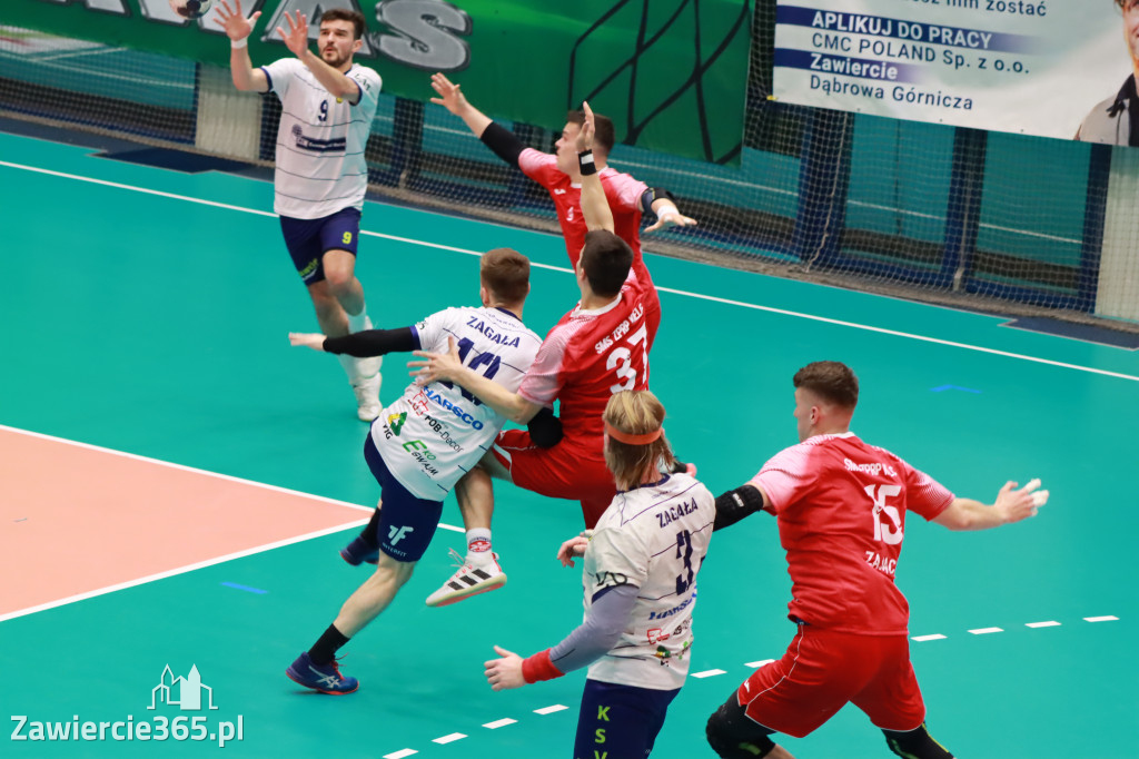 KS Viret CMC Zawiercie 38:26 SMS ZPRP II Kielce