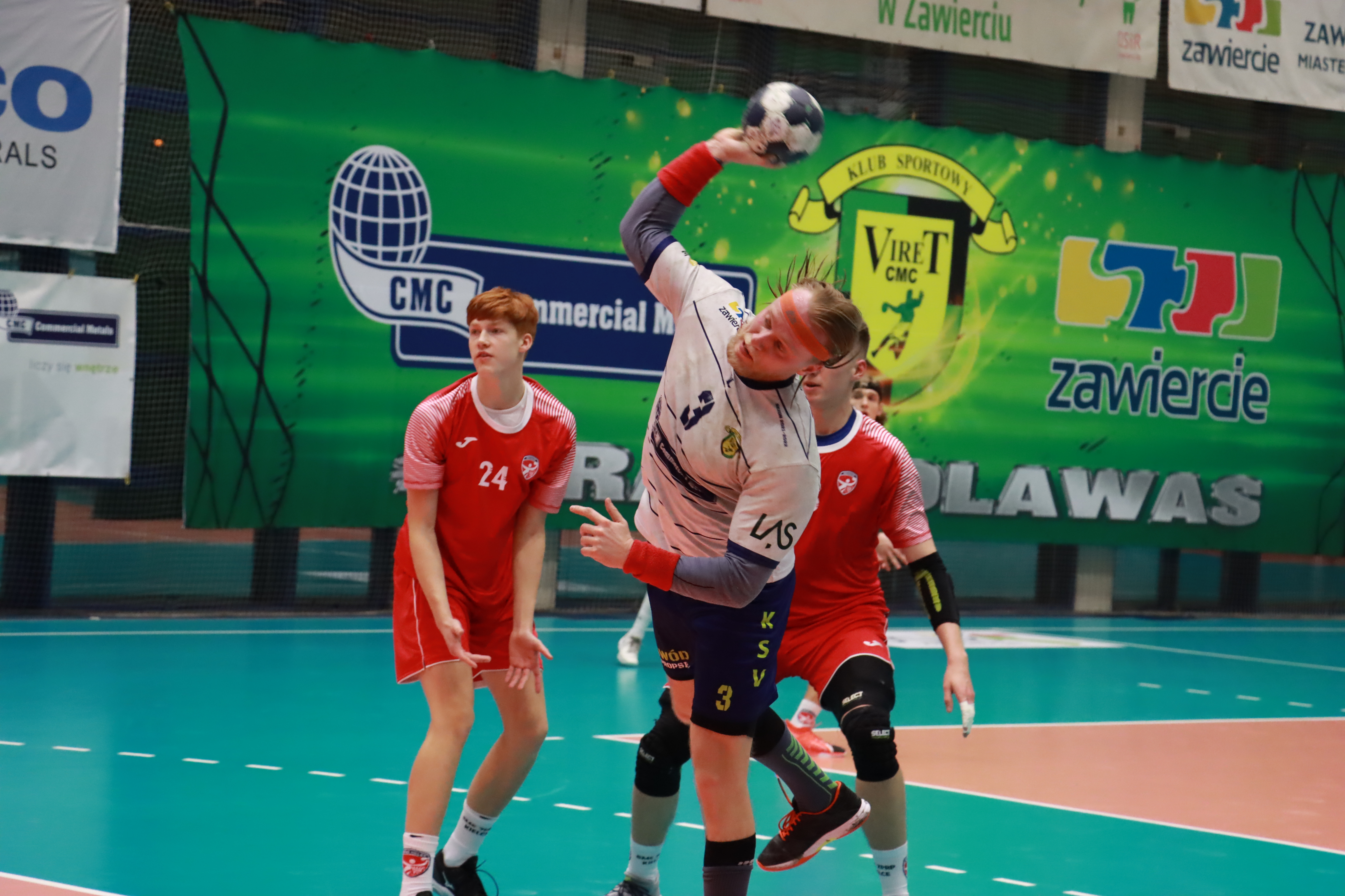 KS Viret CMC Zawiercie 38:26 SMS ZPRP II Kielce