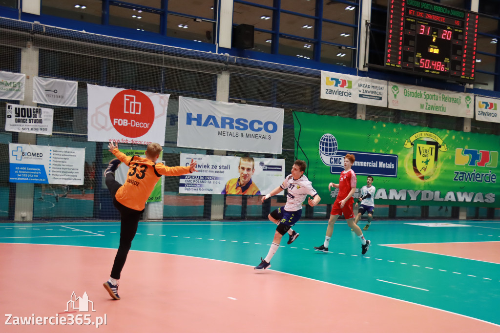 KS Viret CMC Zawiercie 38:26 SMS ZPRP II Kielce