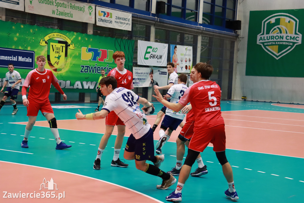 KS Viret CMC Zawiercie 38:26 SMS ZPRP II Kielce
