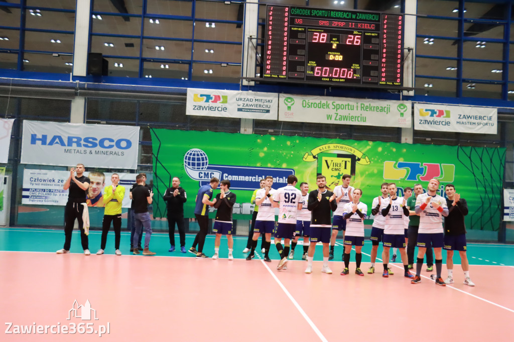 KS Viret CMC Zawiercie 38:26 SMS ZPRP II Kielce