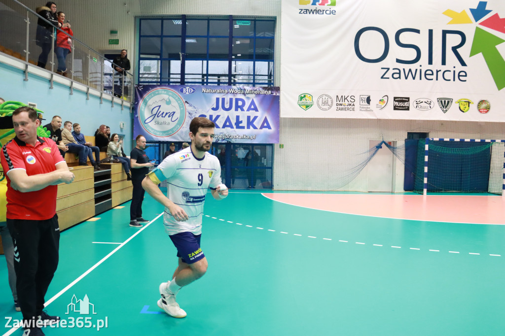  KS Viret CMC Zawiercie : AZS UJK Kielce  31:29