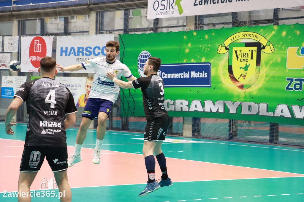  KS Viret CMC Zawiercie : AZS UJK Kielce  31:29