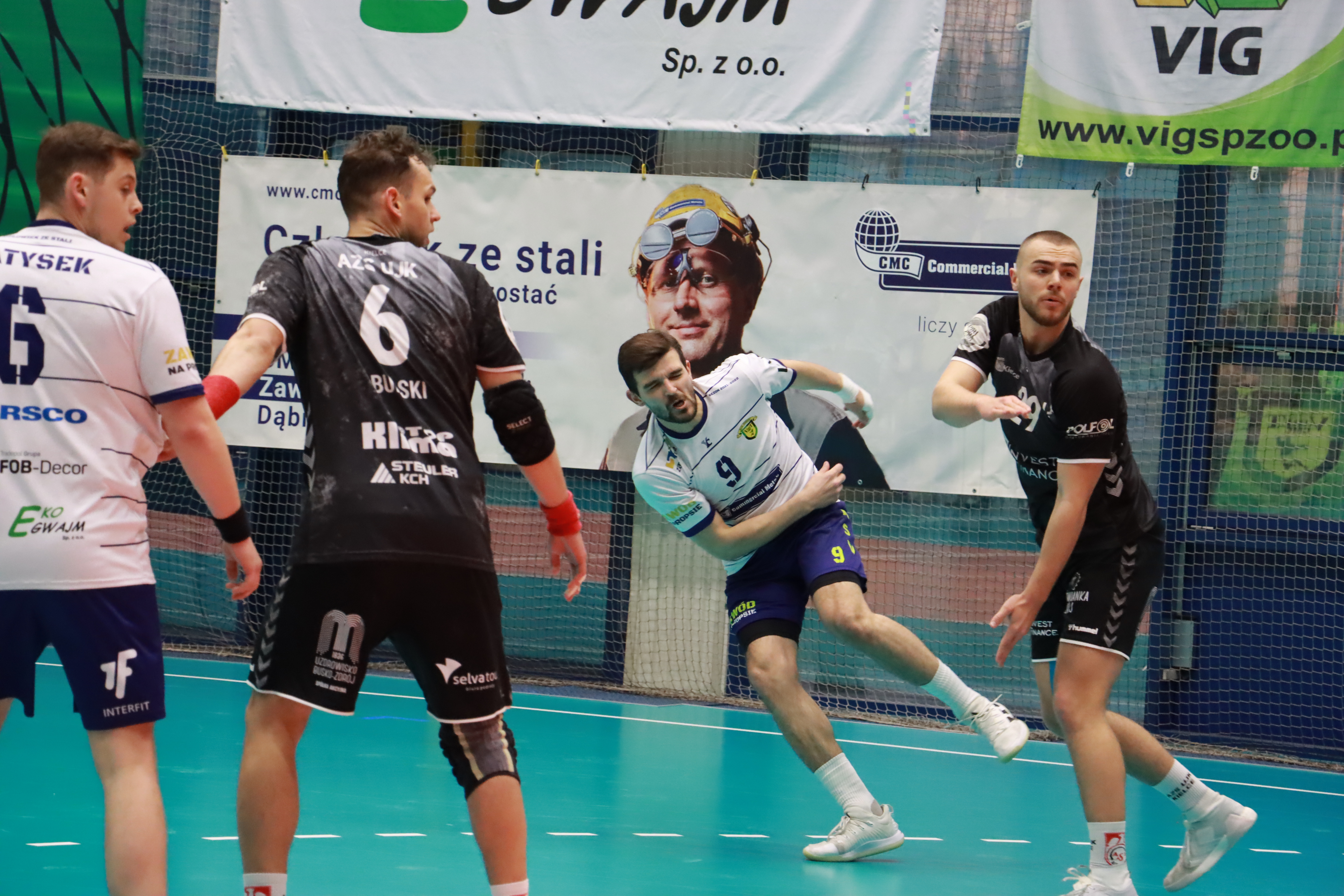  KS Viret CMC Zawiercie : AZS UJK Kielce  31:29