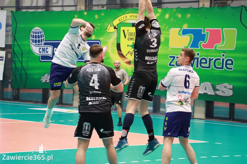  KS Viret CMC Zawiercie : AZS UJK Kielce  31:29
