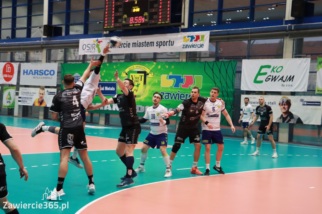  KS Viret CMC Zawiercie : AZS UJK Kielce  31:29