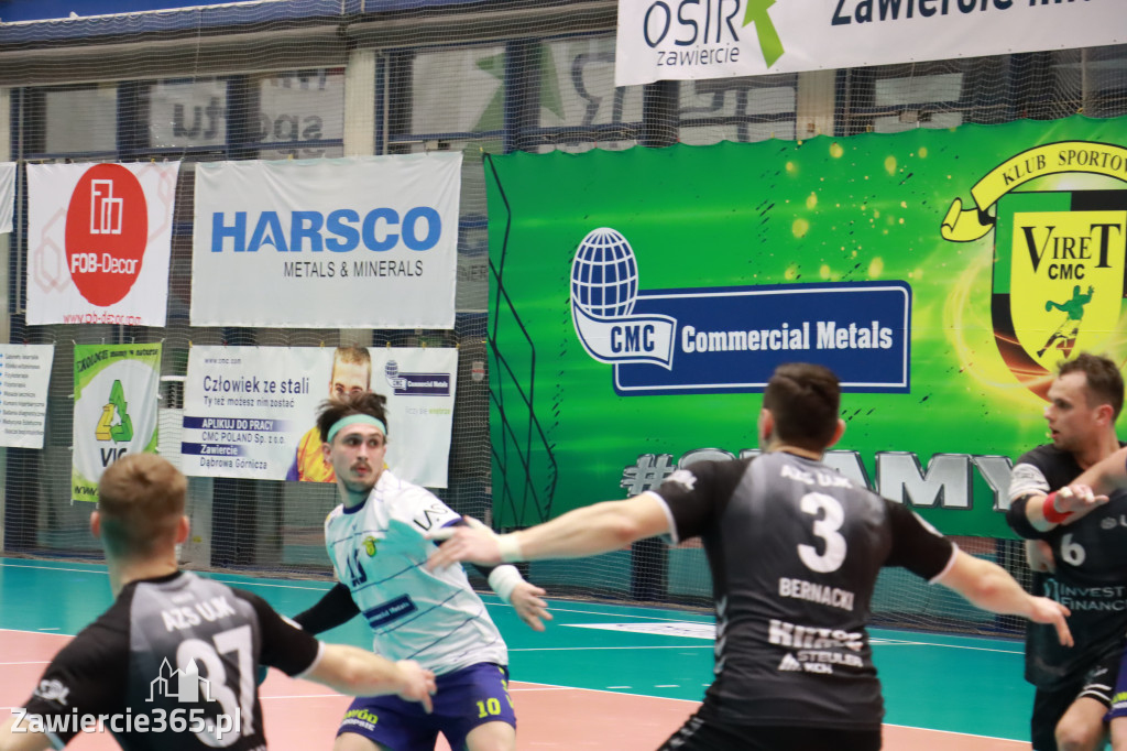  KS Viret CMC Zawiercie : AZS UJK Kielce  31:29