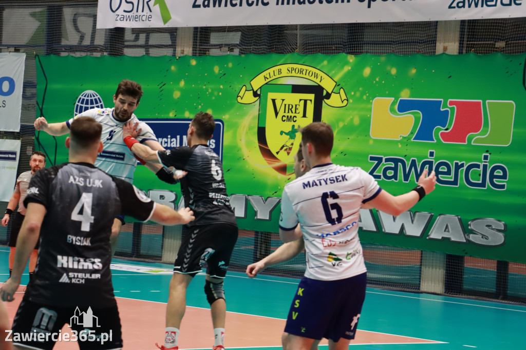  KS Viret CMC Zawiercie : AZS UJK Kielce  31:29