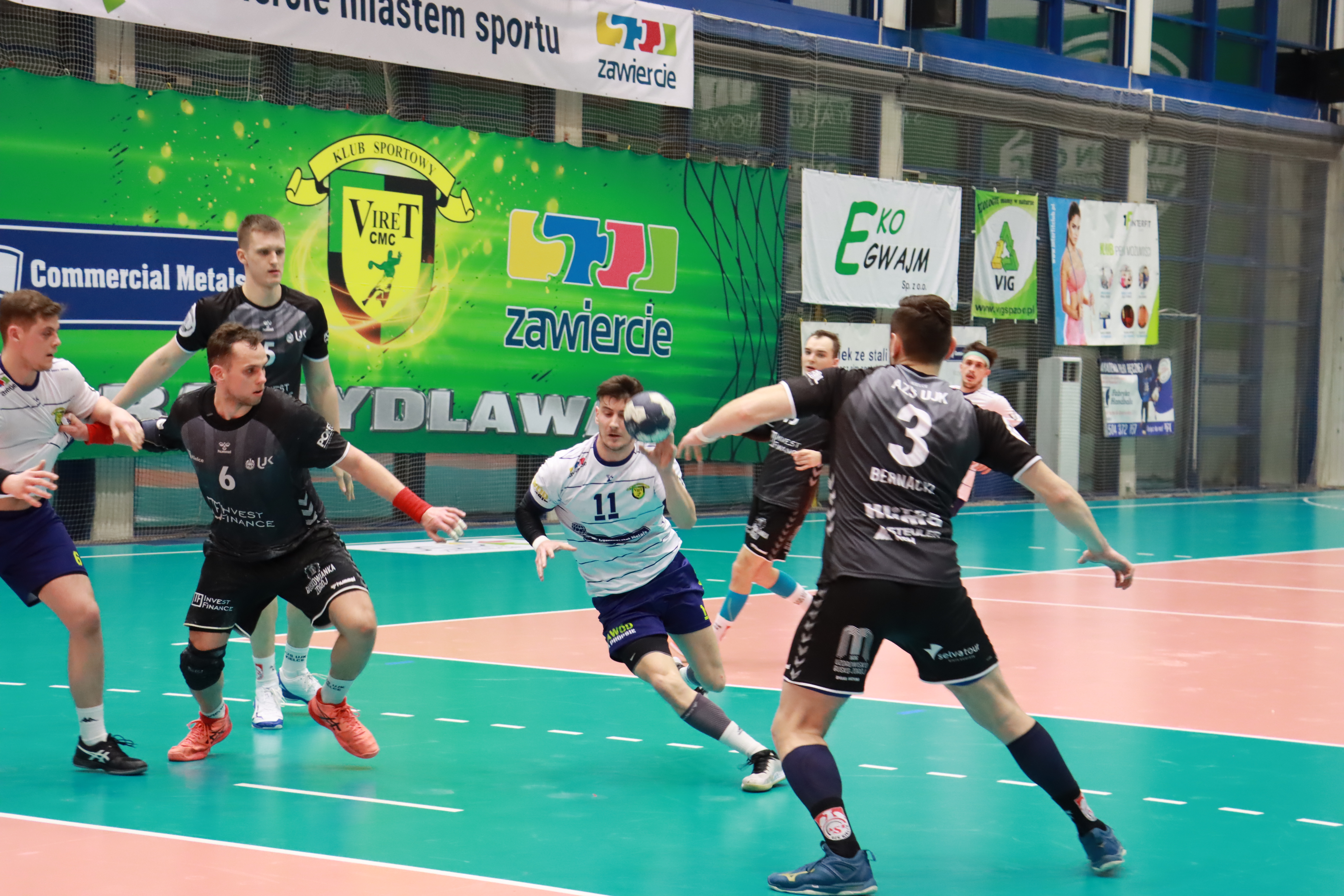  KS Viret CMC Zawiercie : AZS UJK Kielce  31:29