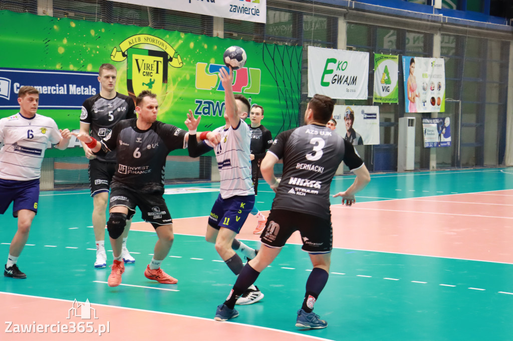  KS Viret CMC Zawiercie : AZS UJK Kielce  31:29