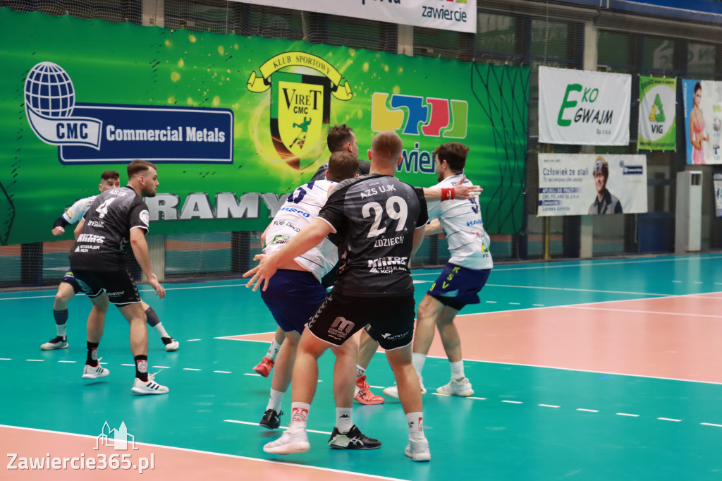  KS Viret CMC Zawiercie : AZS UJK Kielce  31:29