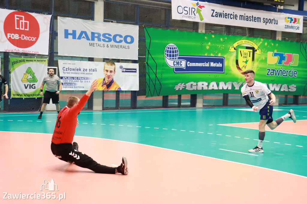  KS Viret CMC Zawiercie : AZS UJK Kielce  31:29