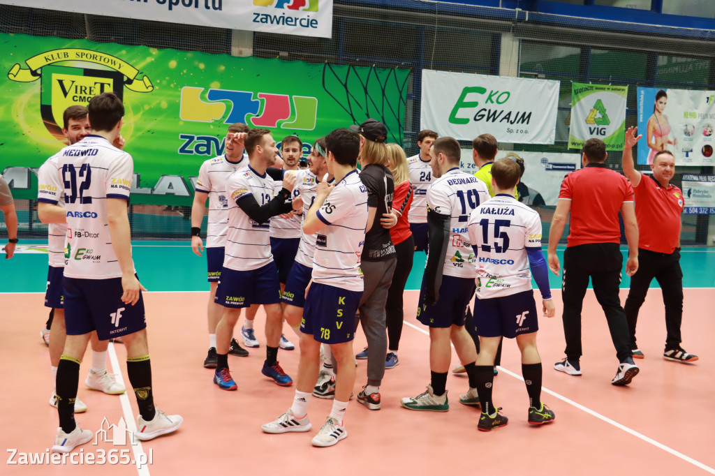  KS Viret CMC Zawiercie : AZS UJK Kielce  31:29