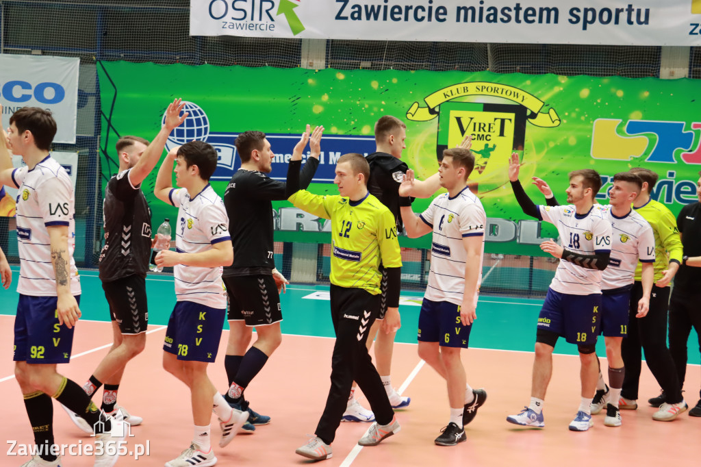  KS Viret CMC Zawiercie : AZS UJK Kielce  31:29