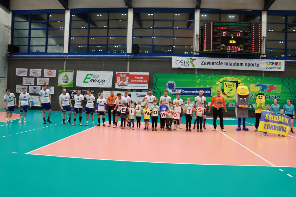 KS Viret CMC Zawiercie SMS ZPRP I Kielce Przegrywamy 30:40.