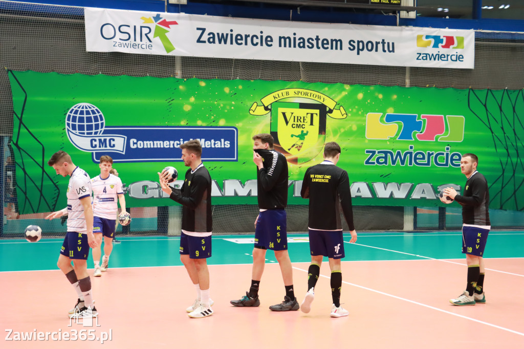 KS Viret CMC Zawiercie SMS ZPRP I Kielce Przegrywamy 30:40.