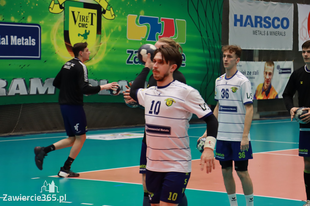 KS Viret CMC Zawiercie SMS ZPRP I Kielce Przegrywamy 30:40.
