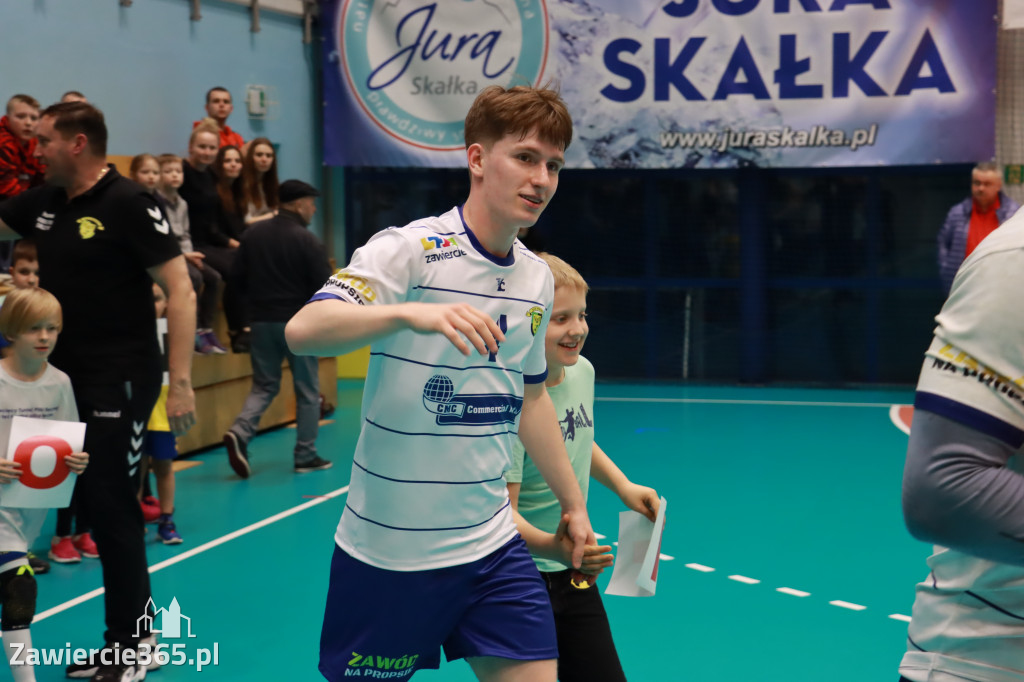 KS Viret CMC Zawiercie SMS ZPRP I Kielce Przegrywamy 30:40.