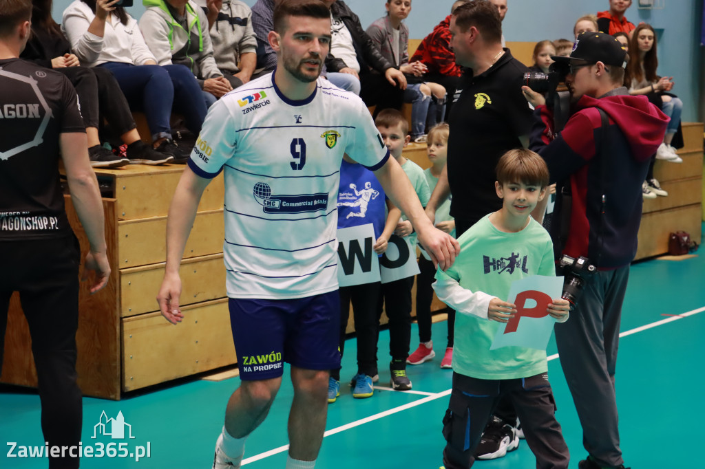 KS Viret CMC Zawiercie SMS ZPRP I Kielce Przegrywamy 30:40.