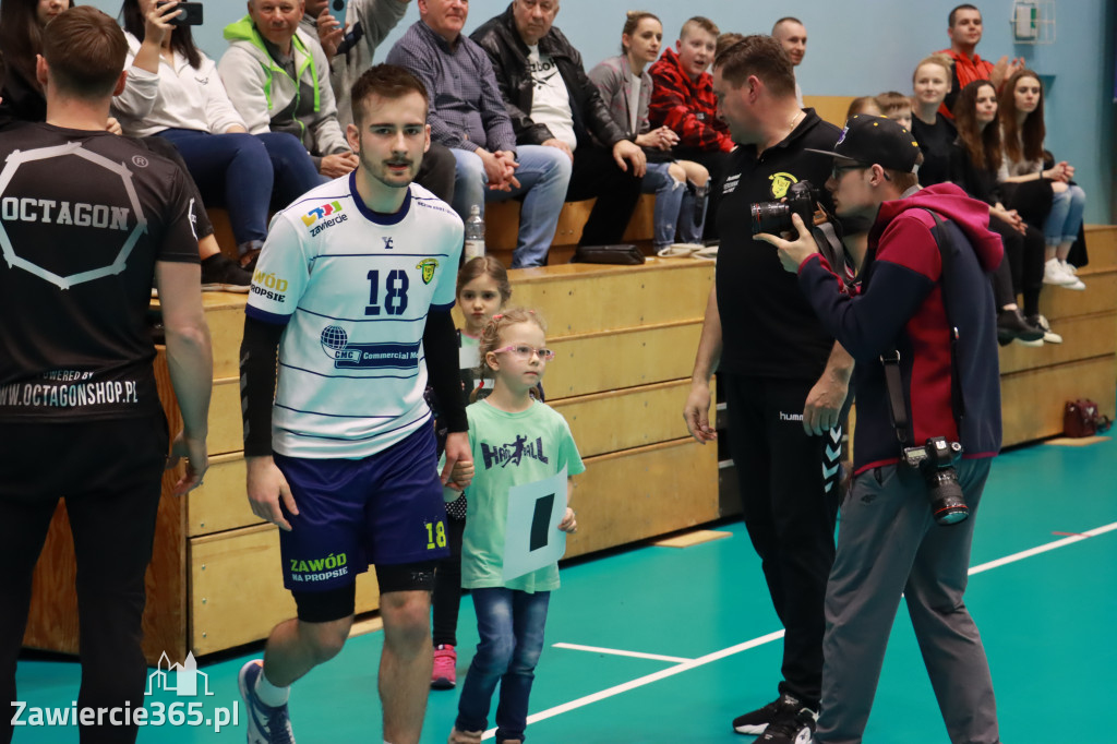 KS Viret CMC Zawiercie SMS ZPRP I Kielce Przegrywamy 30:40.