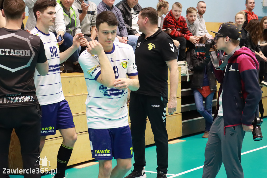 KS Viret CMC Zawiercie SMS ZPRP I Kielce Przegrywamy 30:40.