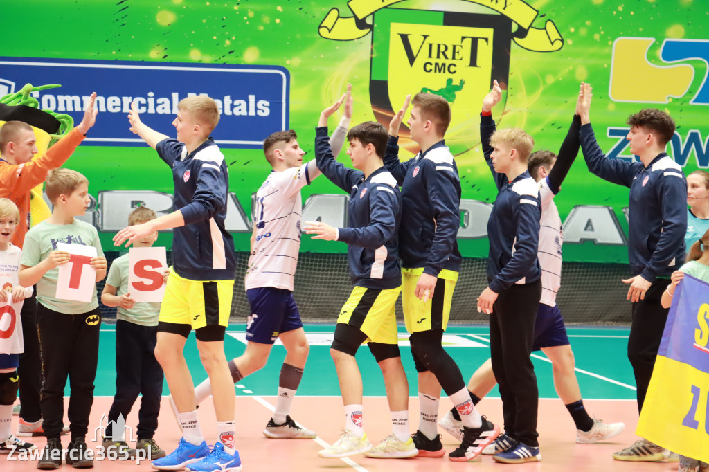 KS Viret CMC Zawiercie SMS ZPRP I Kielce Przegrywamy 30:40.