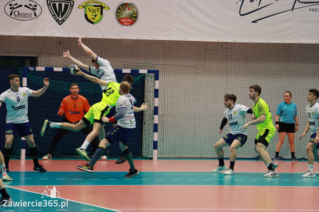 KS Viret CMC Zawiercie SMS ZPRP I Kielce Przegrywamy 30:40.