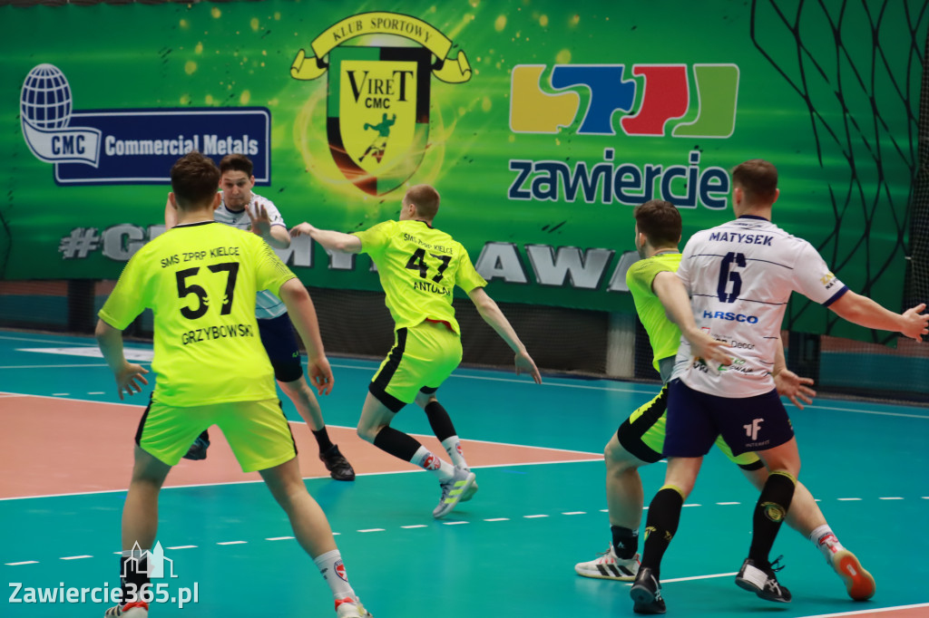 KS Viret CMC Zawiercie SMS ZPRP I Kielce Przegrywamy 30:40.