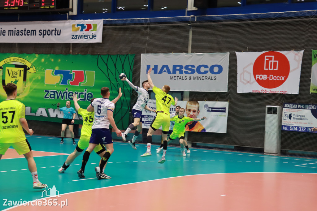 KS Viret CMC Zawiercie SMS ZPRP I Kielce Przegrywamy 30:40.
