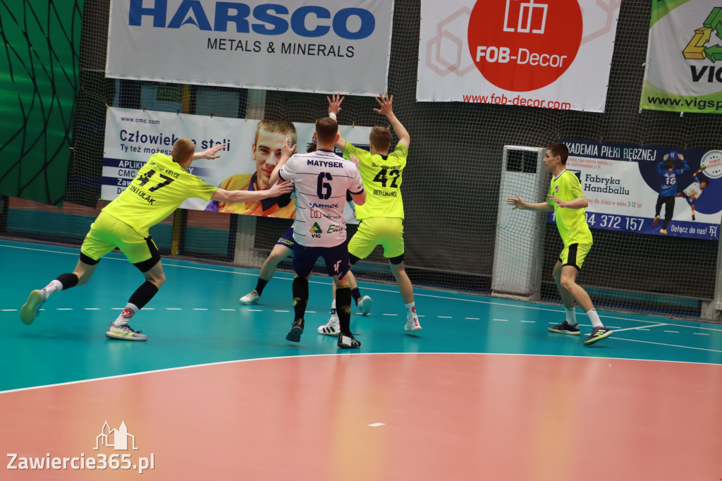 KS Viret CMC Zawiercie SMS ZPRP I Kielce Przegrywamy 30:40.
